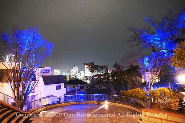 北野ライトアップ①