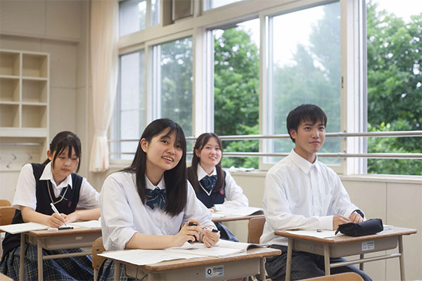 標茶高等学校の授業風景