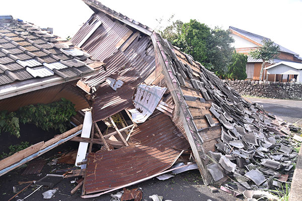 長崎県五島市　令和2年　台風10号　災害支援