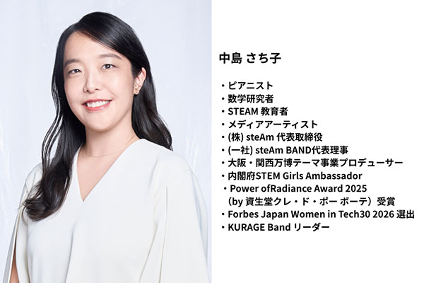中島さち子プロフィール