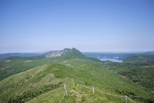 山頂からみる風景