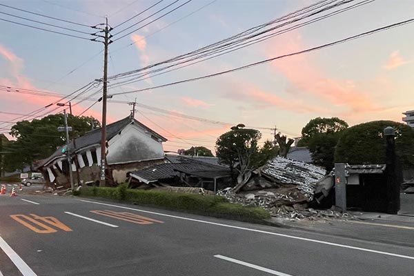 【熊本県八代市】令和8年熊本地震　災害支援（代理：鹿児島県阿久根市）