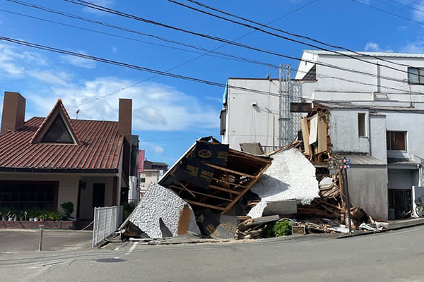 【熊本県八代市】令和8年熊本地震　災害支援（代理：鹿児島県阿久根市）2