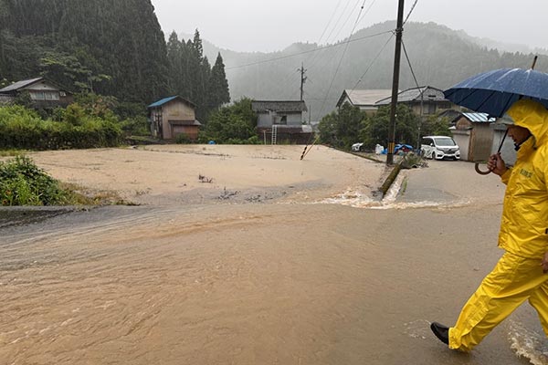 【福井県勝山市】令和8年8月豪雨　災害支援