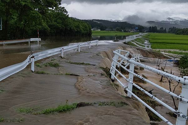 【新潟県胎内市】令和4年8月大雨　災害支援