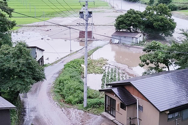 【福島県西会津町】令和4年8月大雨 災害支援