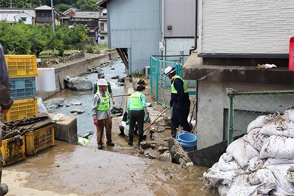 【和歌山県かつらぎ町】令和5年6月台風・豪雨　災害支援