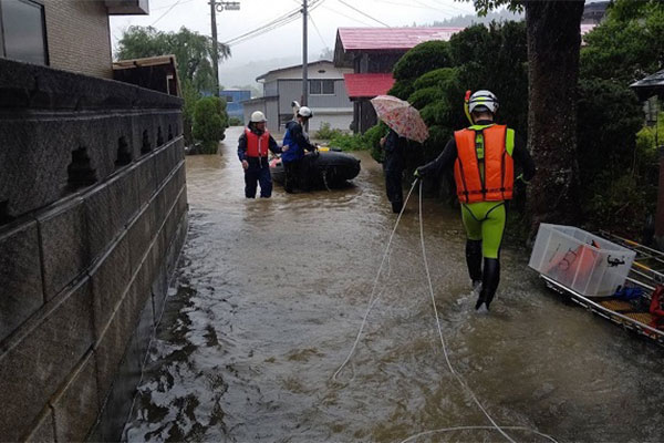 【秋田県男鹿市】令和5年7月台風・豪雨　災害支援