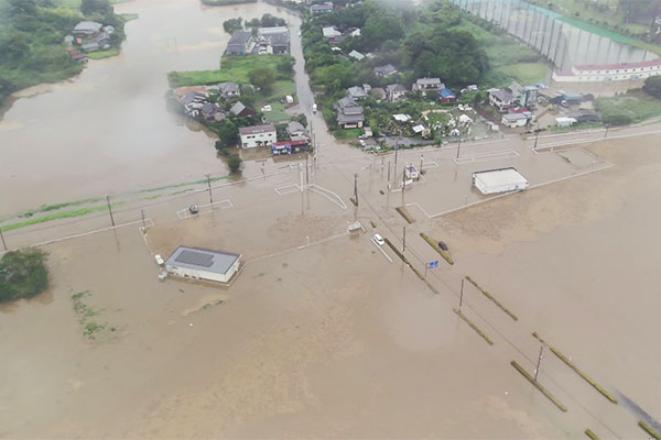 【千葉県大網白里市】令和5年9月台風・豪雨　災害支援