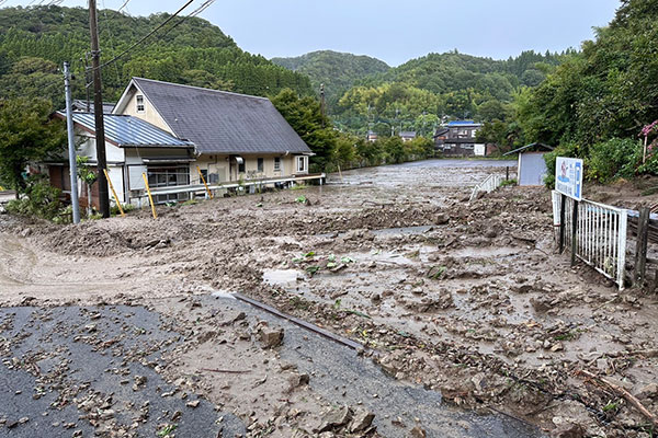 【千葉県大多喜町】令和5年9月台風・豪雨　災害支援