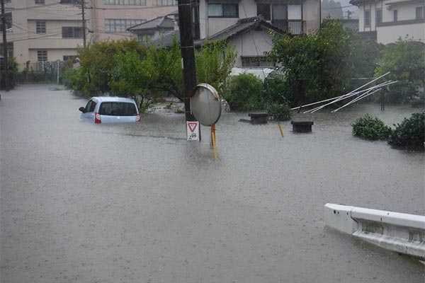 【大分県由布市】令和6年8月台風・豪雨　災害支援