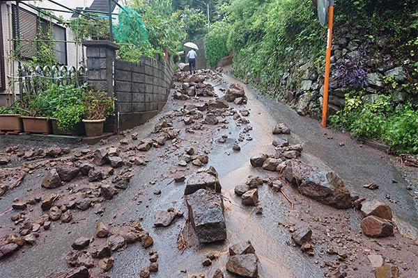 【神奈川県湯河原町】令和6年8月台風・豪雨　災害支援