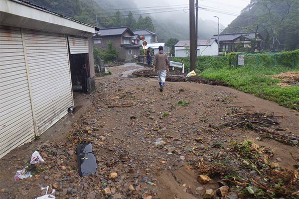 【大分県国東市】令和6年8月台風・豪雨　災害支援