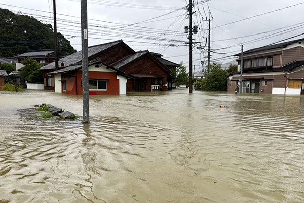 【大分県佐伯市】令和6年8月台風・豪雨　災害支援