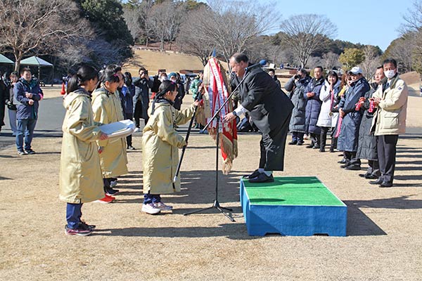 伝統の『県下中学校交歓笠間市駅伝大会』を盛り上げたい！