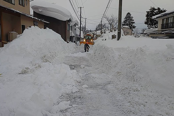 【福島県磐梯町】令和7年2月豪雪　災害支援