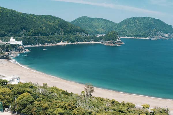 ①美波町の海