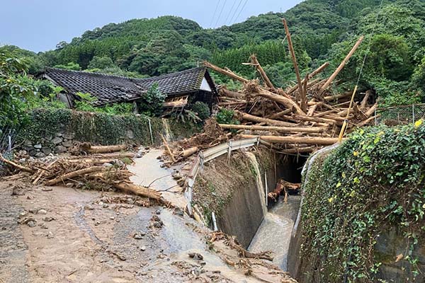 【熊本県宇城市】令和7年8月豪雨　災害支援