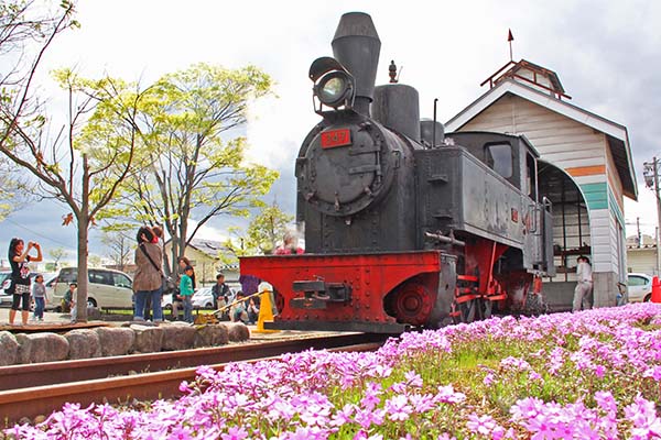 河北中央公園で走っているいもこ列車（蒸気機関車）を未来に繋ぎたい！