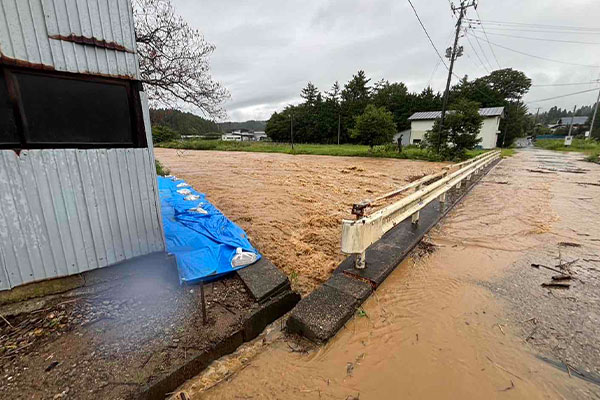 [秋田県三種町]令和7年9月豪雨 災害支援