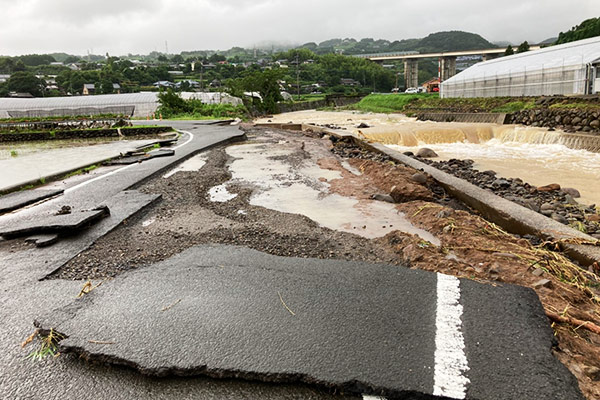 長崎県大村市　令和2年7月　九州豪雨　災害支援