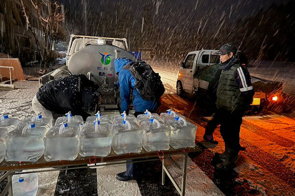 【青森県七戸町】令和7年12月青森県東方沖地震　災害支援