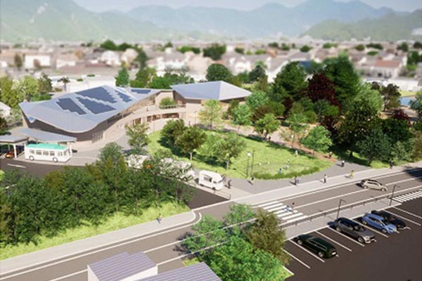 森と体験学習施設