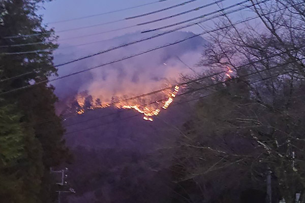 【山梨県上野原市】令和8年1月火災　災害支援