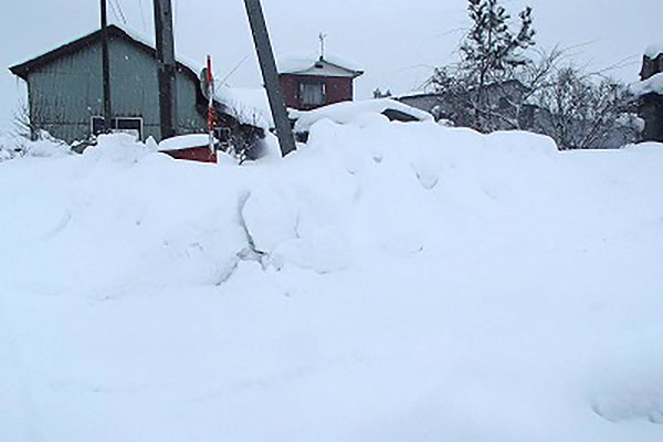 豪雪被害①